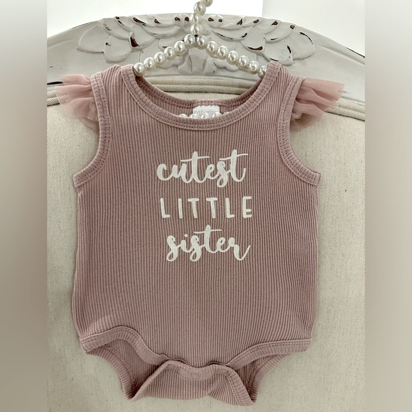 Kyle & Deena Other - 🐇 Baby 0~3 Mth Kyle & Deena Little Sister Onesie